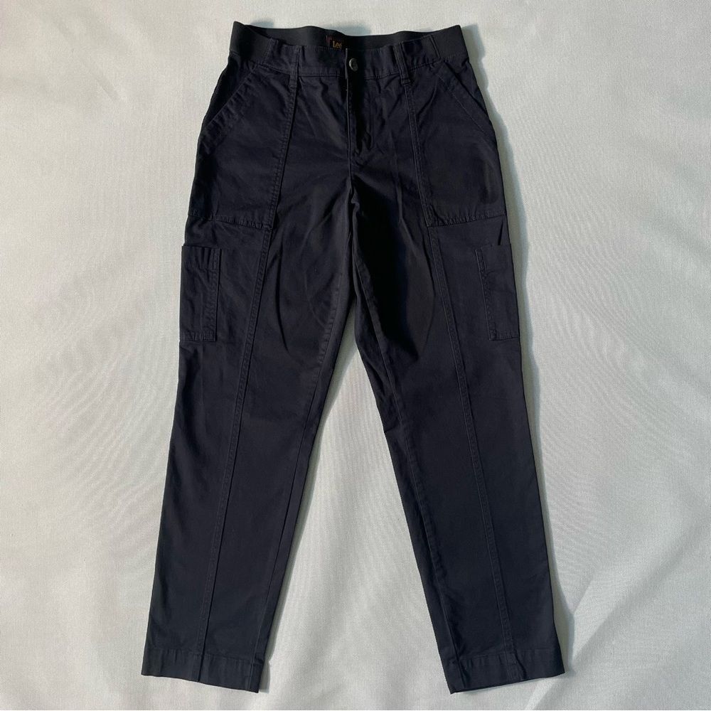 Lee Brand Dark Navy Utility Cargo Pants Women’s Medium 8 - Picture 10 of 10